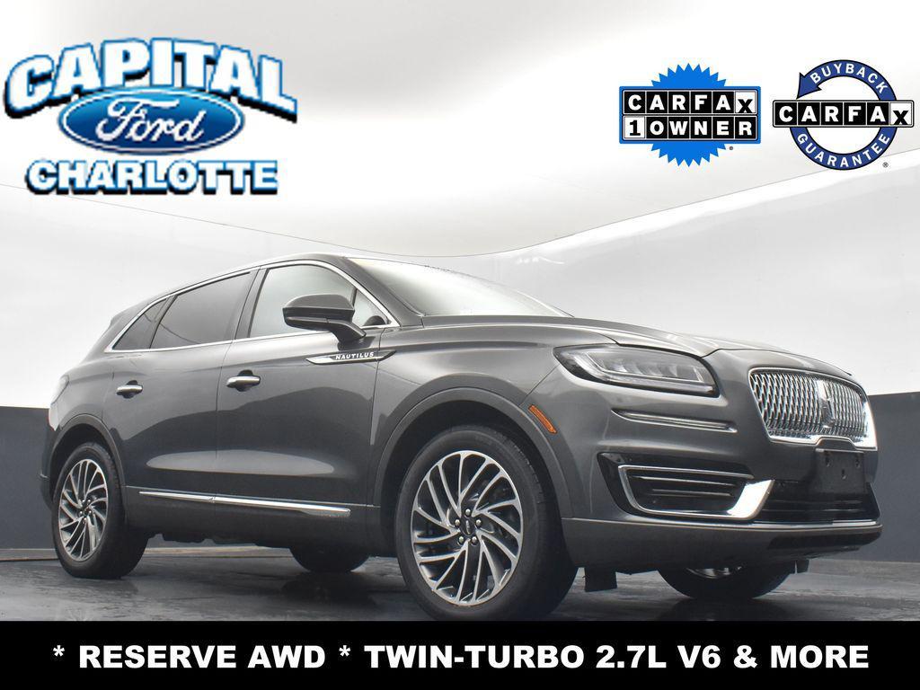 used 2020 Lincoln Nautilus car, priced at $24,299