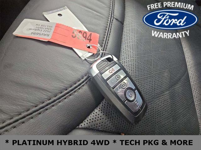 used 2022 Ford Explorer car, priced at $33,999