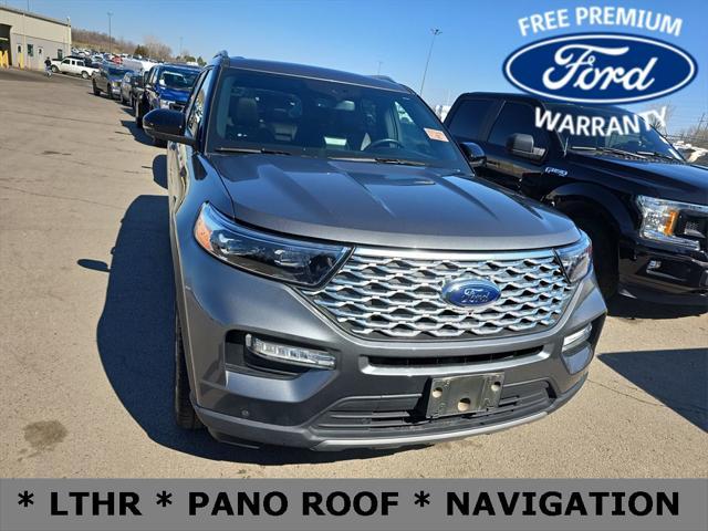 used 2022 Ford Explorer car, priced at $33,999