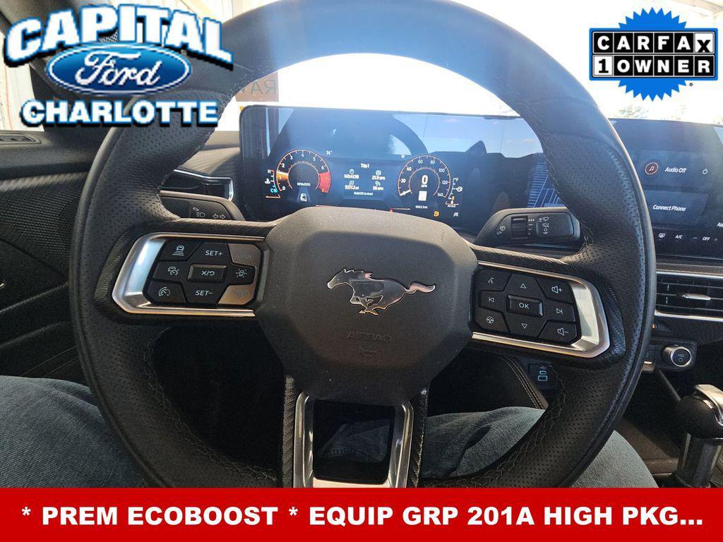 used 2025 Ford Mustang car, priced at $27,999