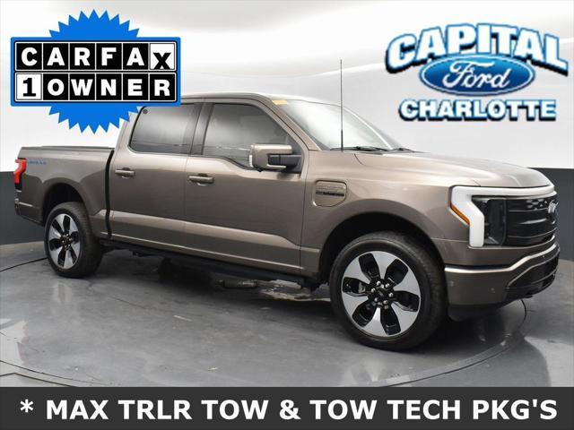 used 2023 Ford F-150 Lightning car, priced at $50,499