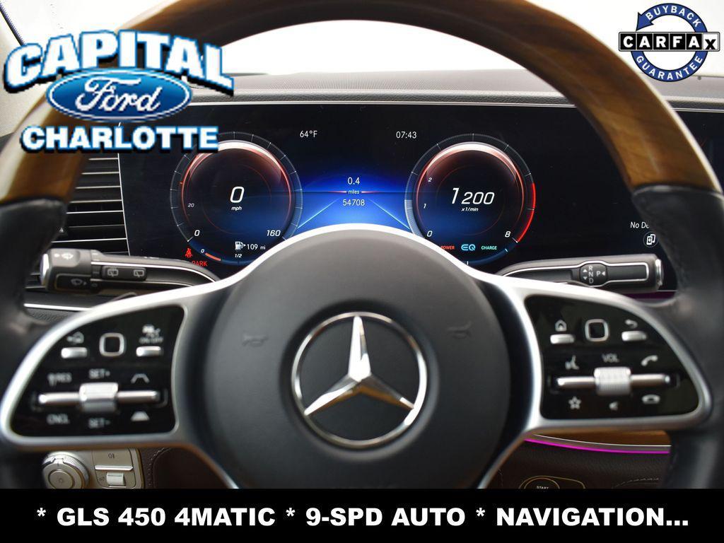 used 2022 Mercedes-Benz GLS 450 car, priced at $48,999