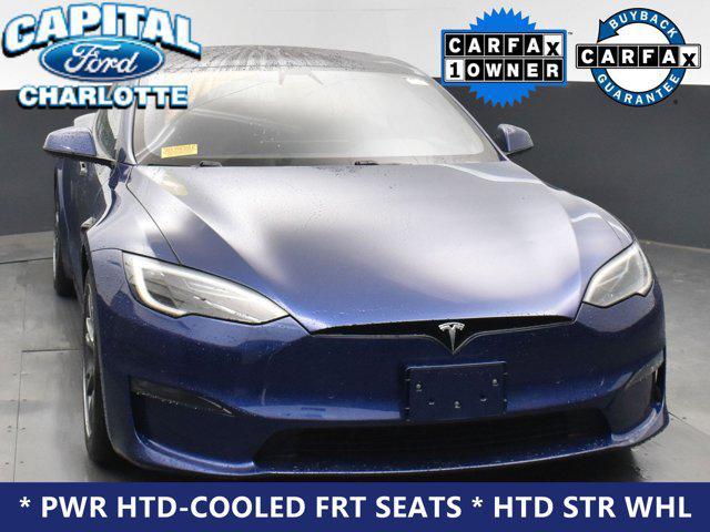 used 2022 Tesla Model S car, priced at $39,999