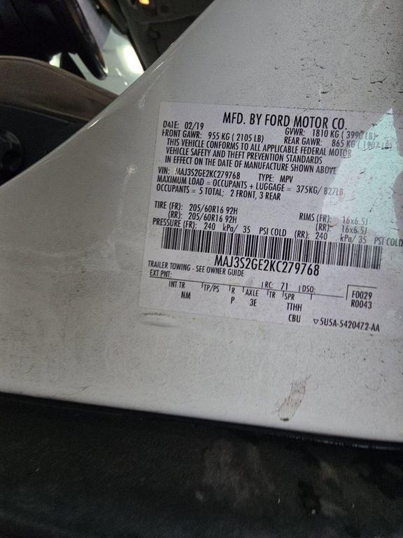 used 2019 Ford EcoSport car, priced at $9,999