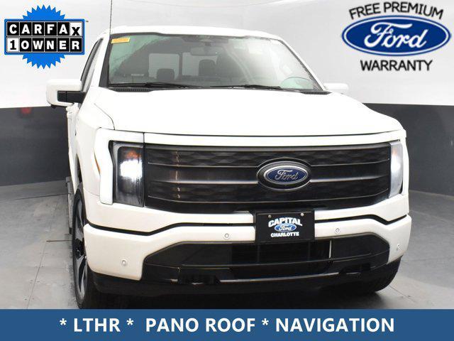 used 2022 Ford F-150 Lightning car, priced at $53,999