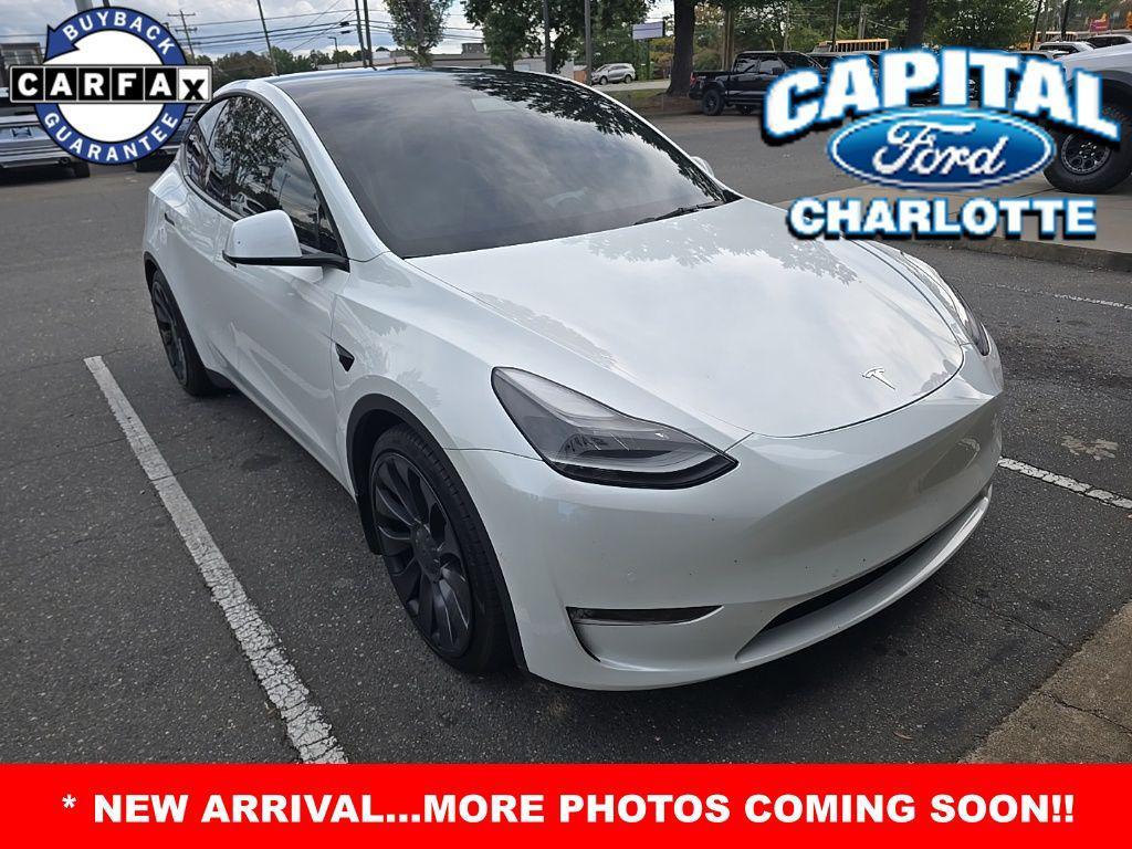 used 2021 Tesla Model Y car, priced at $27,999