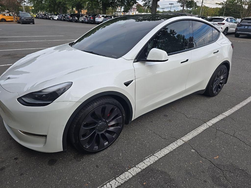used 2021 Tesla Model Y car, priced at $27,999