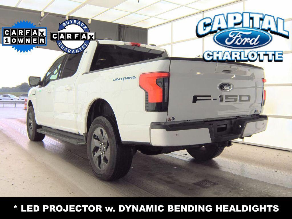 used 2023 Ford F-150 Lightning car, priced at $34,999