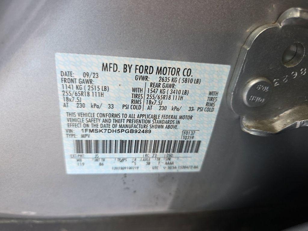 used 2023 Ford Explorer car, priced at $25,999