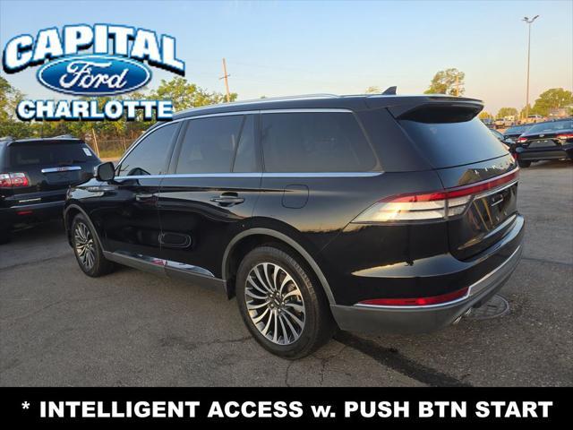 used 2022 Lincoln Aviator car, priced at $39,499