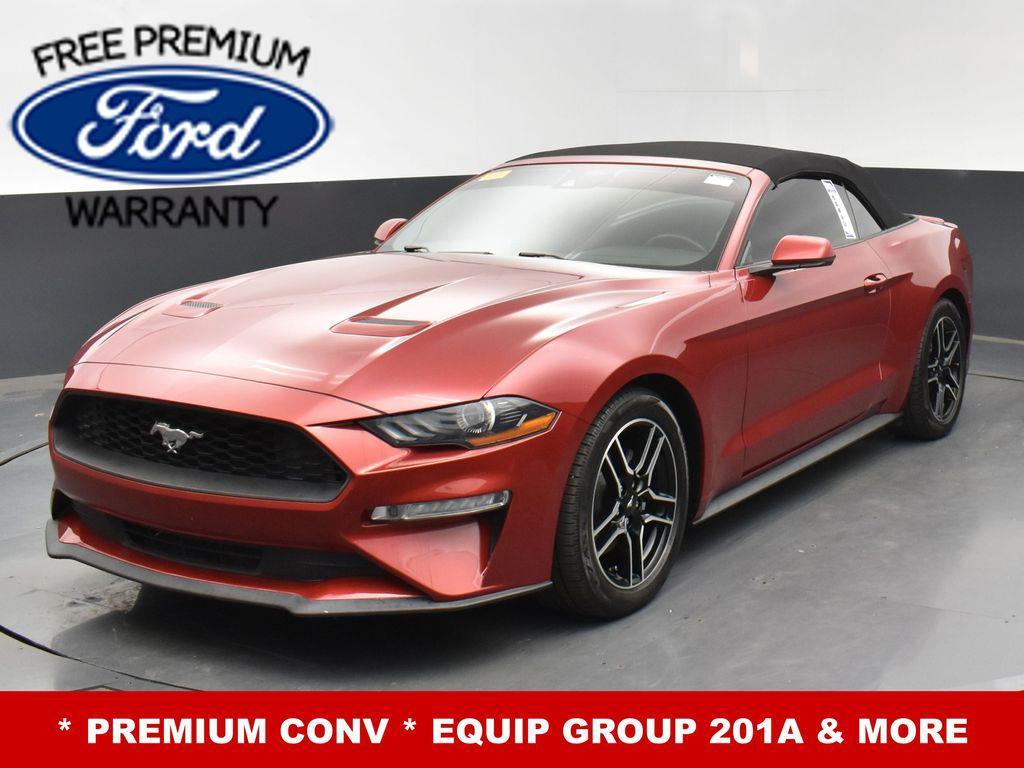 used 2021 Ford Mustang car, priced at $20,999