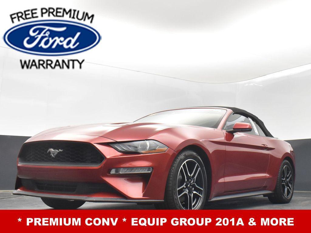 used 2021 Ford Mustang car, priced at $20,999