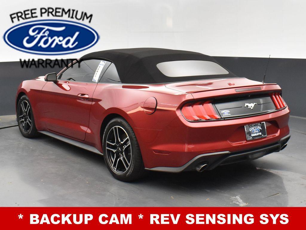 used 2021 Ford Mustang car, priced at $20,999