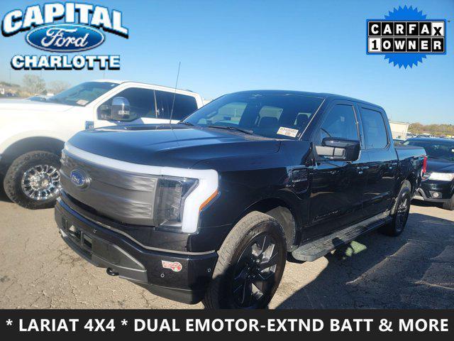 used 2023 Ford F-150 Lightning car, priced at $46,999