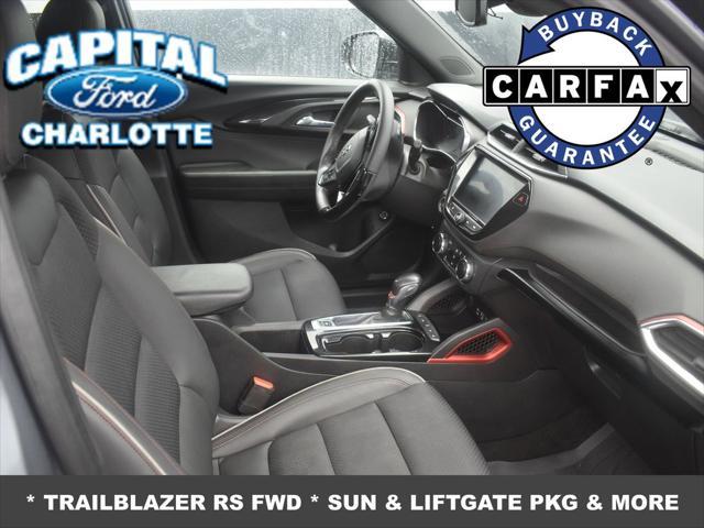 used 2021 Chevrolet TrailBlazer car, priced at $18,399