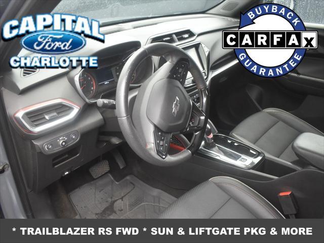 used 2021 Chevrolet TrailBlazer car, priced at $18,399