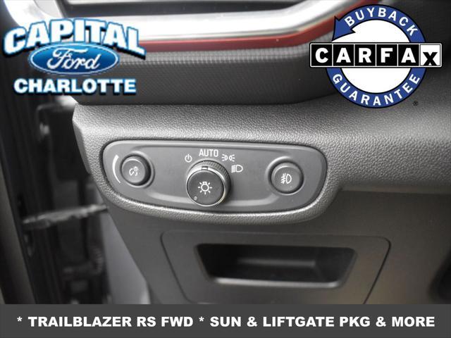 used 2021 Chevrolet TrailBlazer car, priced at $18,399