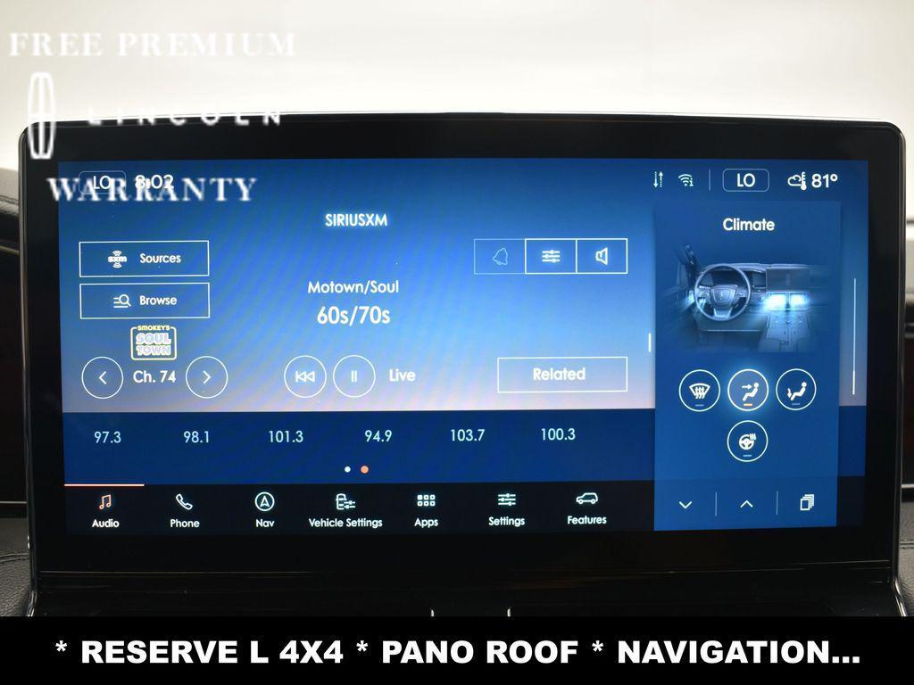 used 2022 Lincoln Navigator car, priced at $38,999