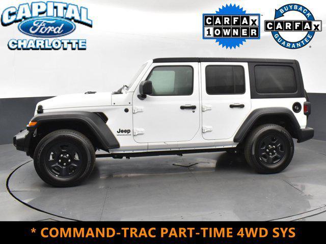 used 2023 Jeep Wrangler car, priced at $33,999