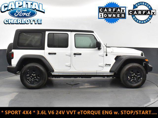 used 2023 Jeep Wrangler car, priced at $33,999