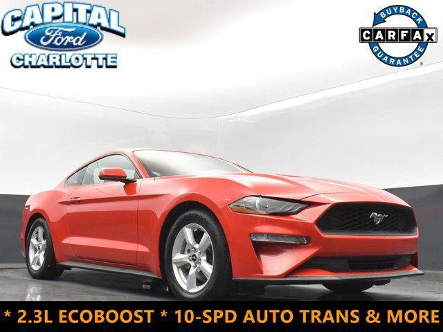 used 2019 Ford Mustang car, priced at $21,999