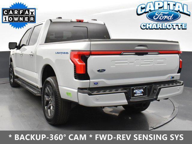 used 2023 Ford F-150 Lightning car, priced at $41,999