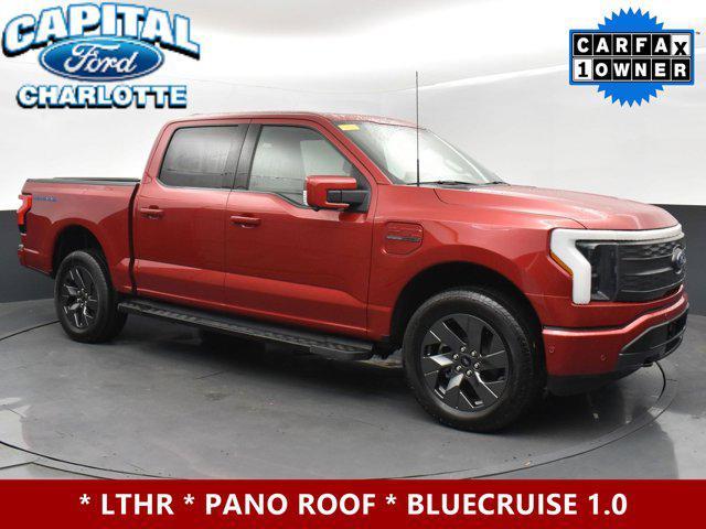 used 2023 Ford F-150 Lightning car, priced at $50,999