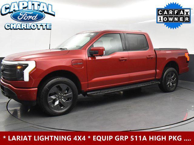 used 2023 Ford F-150 Lightning car, priced at $50,999