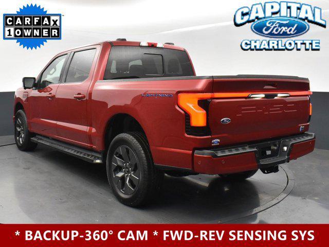 used 2023 Ford F-150 Lightning car, priced at $50,999