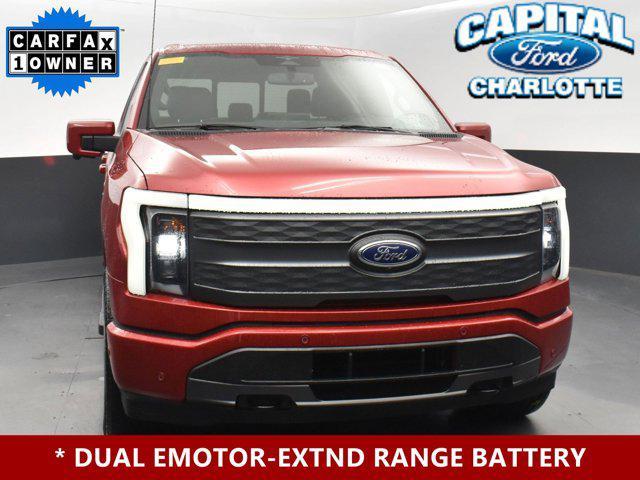 used 2023 Ford F-150 Lightning car, priced at $50,999