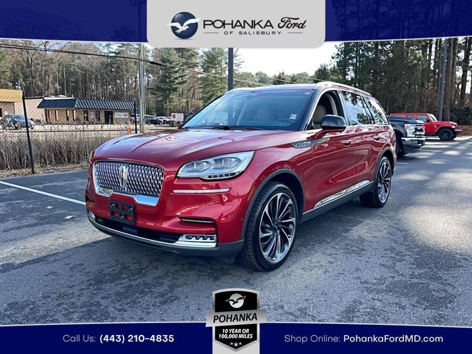 used 2020 Lincoln Aviator car, priced at $37,888