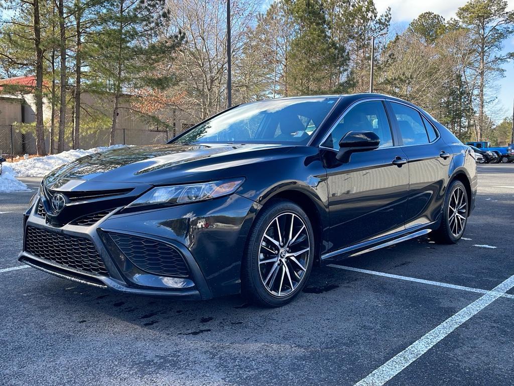 used 2021 Toyota Camry car, priced at $24,910