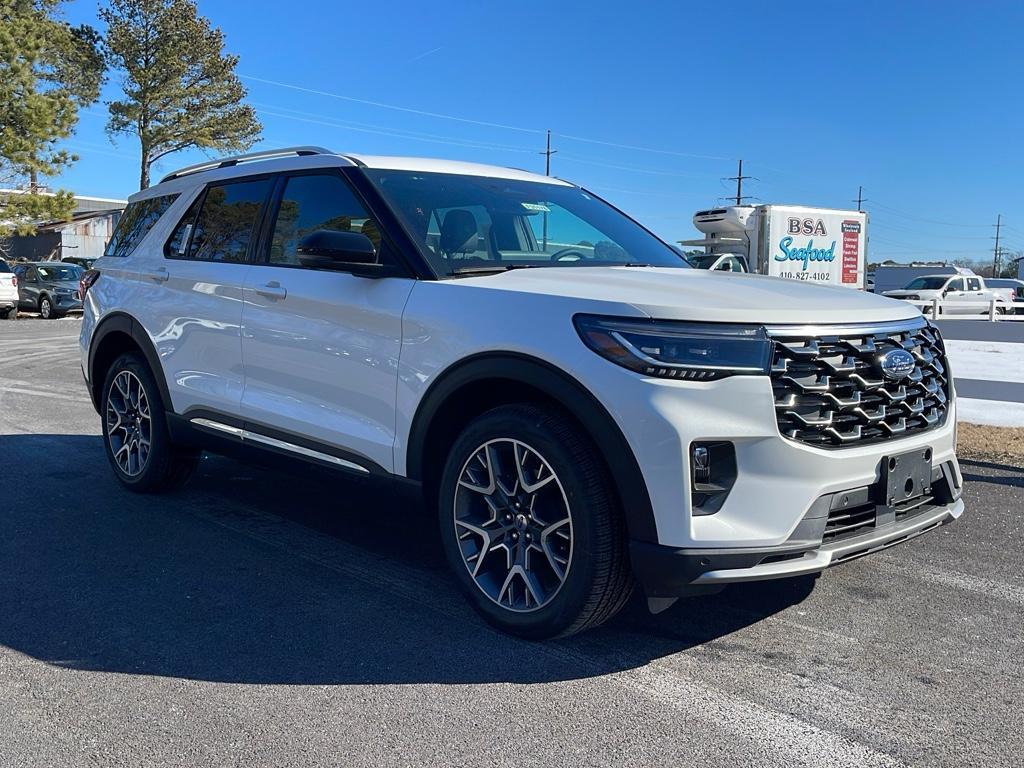 new 2025 Ford Explorer car, priced at $58,510