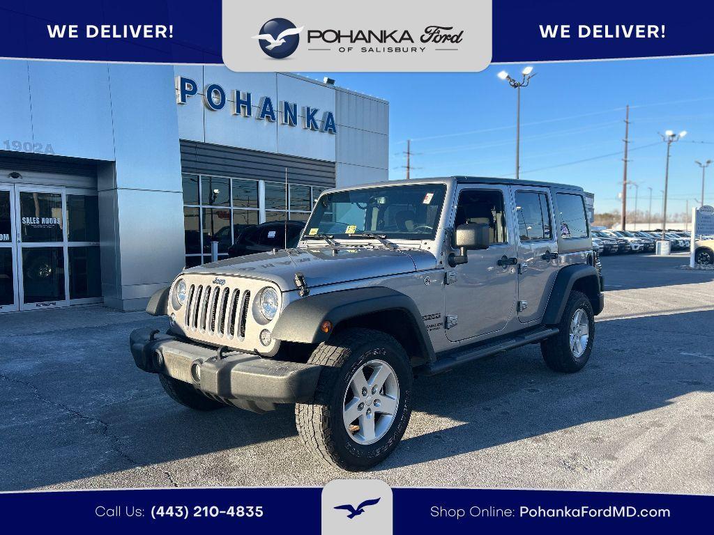 used 2016 Jeep Wrangler Unlimited car, priced at $19,998