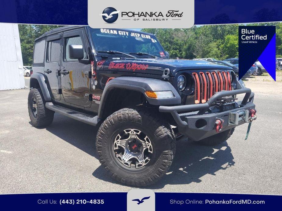 used 2018 Jeep Wrangler Unlimited car, priced at $27,929