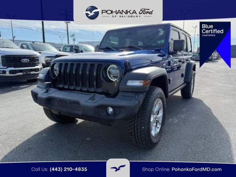 used 2020 Jeep Wrangler Unlimited car, priced at $25,928