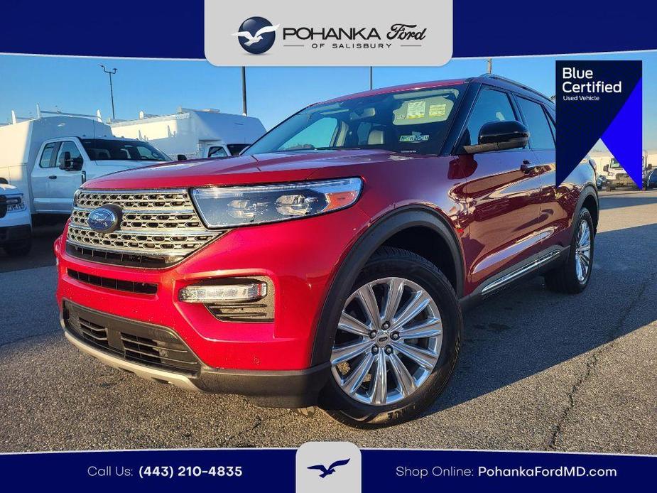 used 2021 Ford Explorer car, priced at $24,873