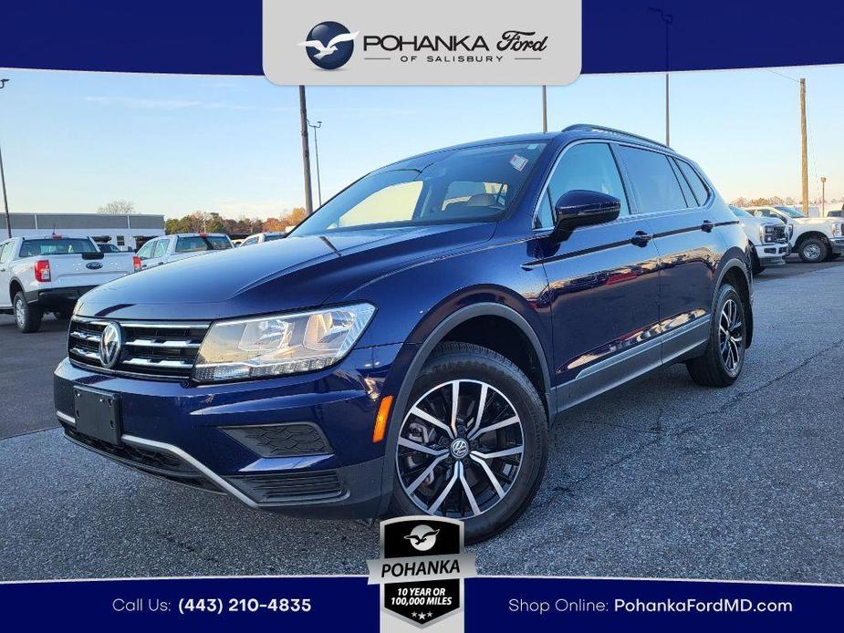 used 2021 Volkswagen Tiguan car, priced at $22,918