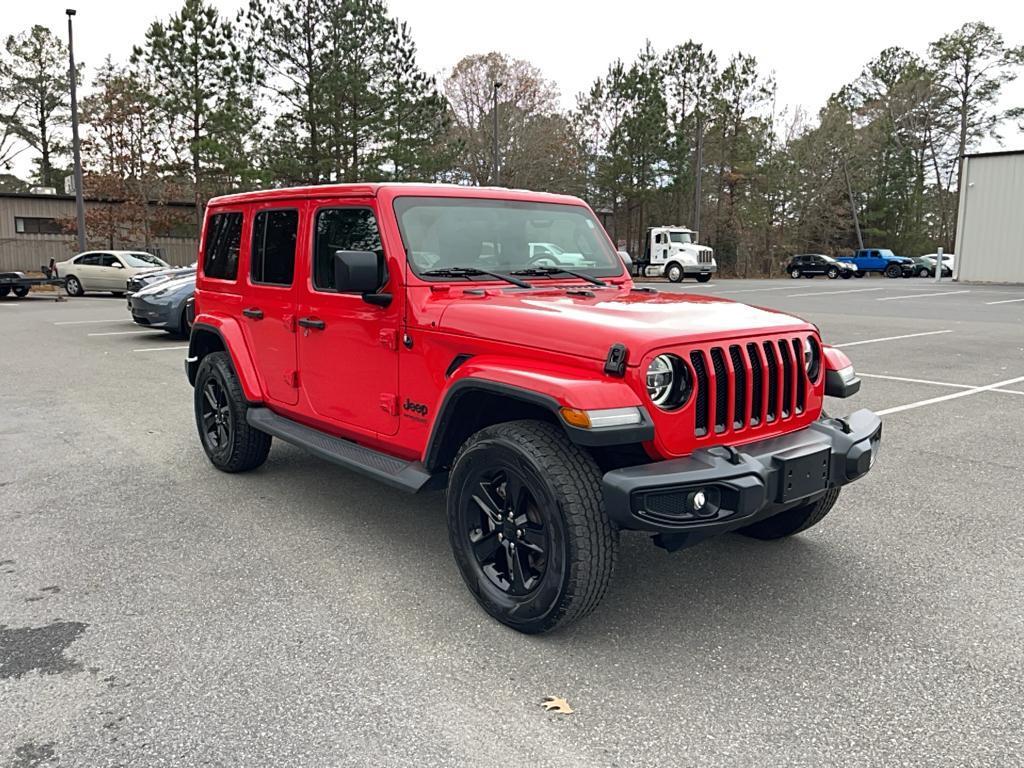 used 2020 Jeep Wrangler Unlimited car, priced at $25,551