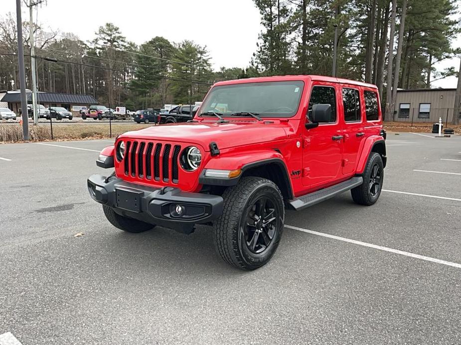 used 2020 Jeep Wrangler Unlimited car, priced at $25,551