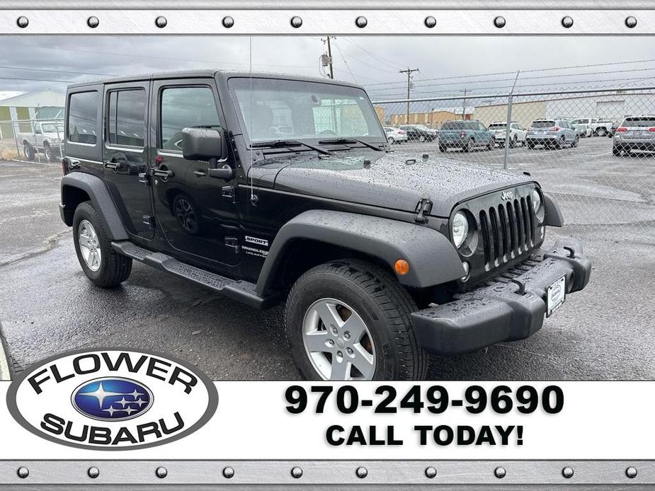 used 2018 Jeep Wrangler JK Unlimited car, priced at $25,096