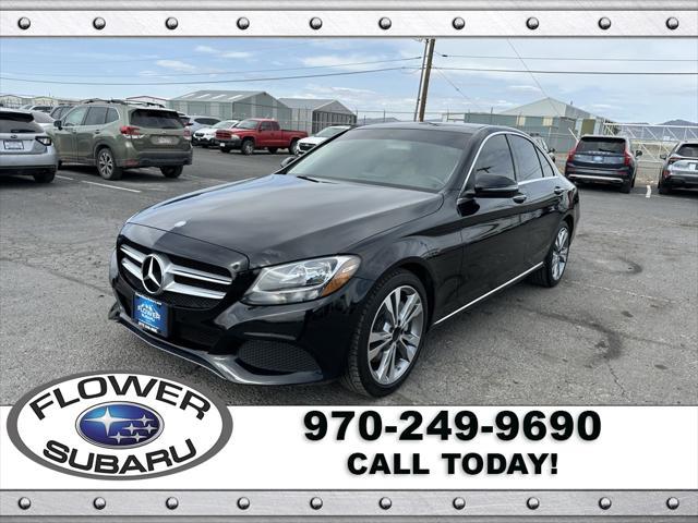 used 2017 Mercedes-Benz C-Class car, priced at $20,596