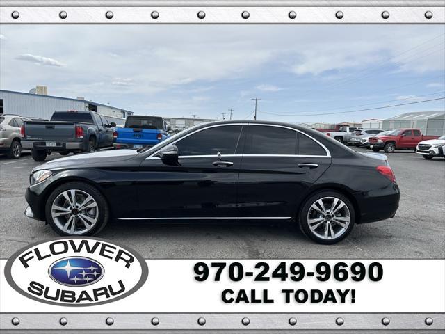 used 2017 Mercedes-Benz C-Class car, priced at $20,596