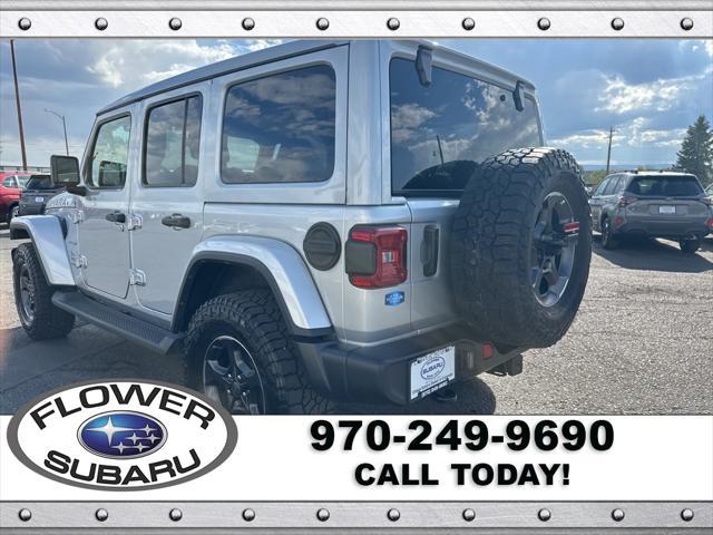 used 2022 Jeep Wrangler Unlimited car, priced at $38,596