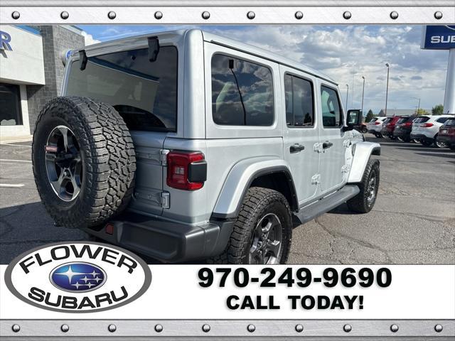 used 2022 Jeep Wrangler Unlimited car, priced at $38,596