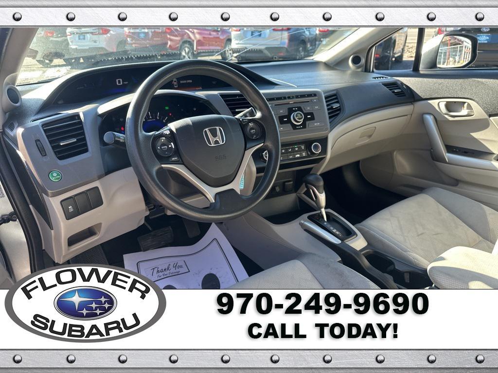 used 2012 Honda Civic car, priced at $12,596