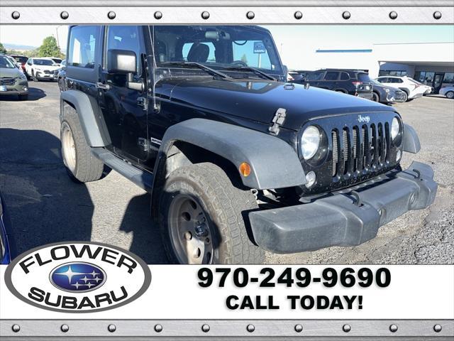 used 2014 Jeep Wrangler car, priced at $16,596