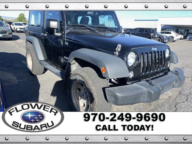 used 2014 Jeep Wrangler car, priced at $16,596
