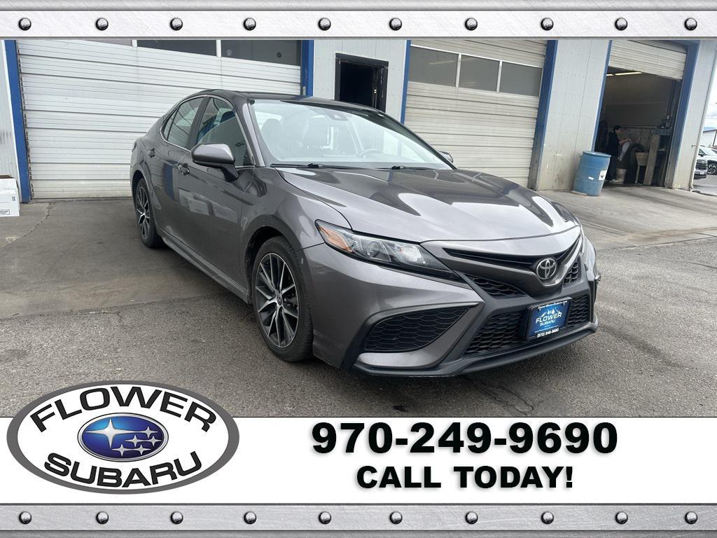 used 2021 Toyota Camry car, priced at $23,096