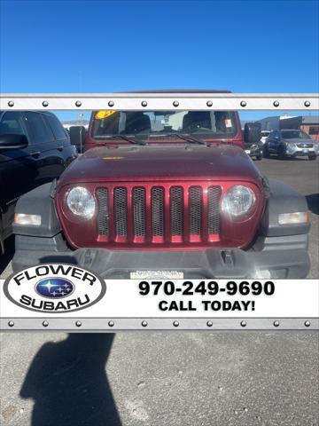 used 2021 Jeep Wrangler Unlimited car, priced at $32,596